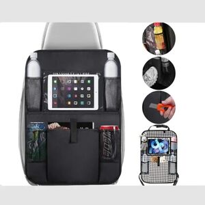 Car Backseat Organizer with Tablet Holder,9 Storage Pockets Car Storage Organize